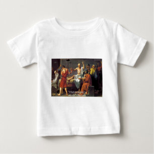 T-shirts Presentes de Citação "Sabedoria/Surpresa" de Sócra