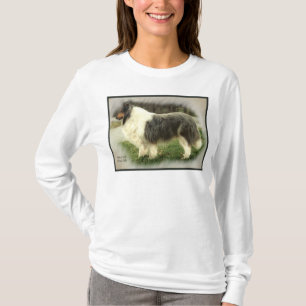 T-shirts Presentes de Collie Rough Rough Blue