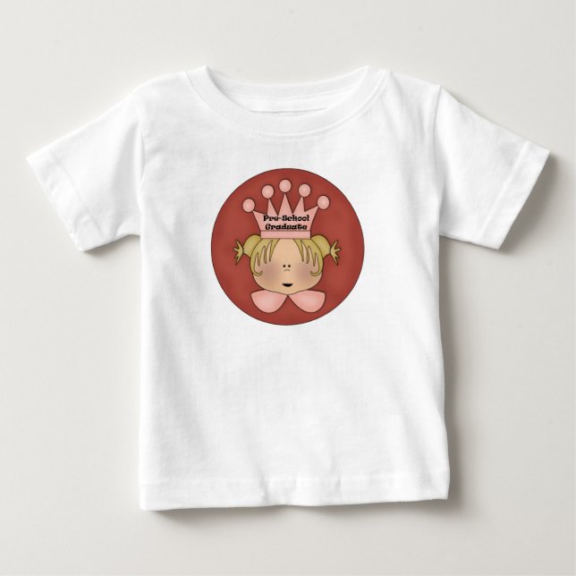 T-shirts Presentes de graduação pré-escolar (Frente)