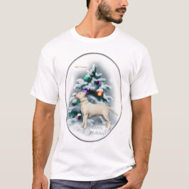 T-shirts Presentes de Natal Bull Terrier
