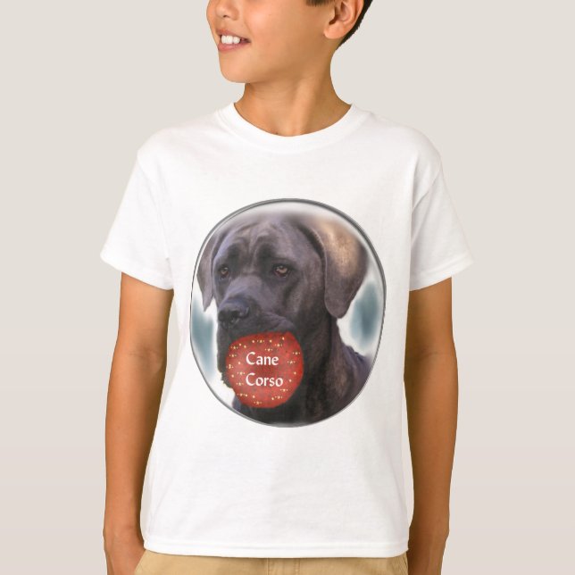 T-shirts Presentes de Natal Cane Corso (Frente)