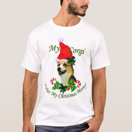 T-shirts Presentes de Natal de Pembroke Welsh Corgi