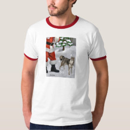 T-shirts Presentes de Natal do Alaskan Klee Kai