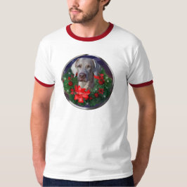 T-shirts Presentes de Natal do Weimaraner