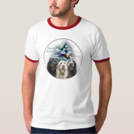 T-shirts Presentes de Natal Labradoodle