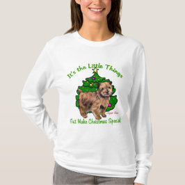 T-shirts Presentes de Natal Norfolk Terrier