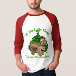 T-shirts Presentes de Natal Norfolk Terrier