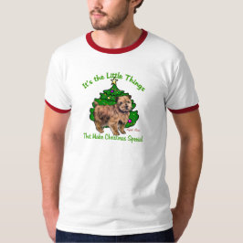 T-shirts Presentes de Natal Norfolk Terrier