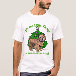 T-shirts Presentes de Natal Norfolk Terrier