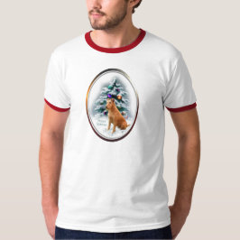 T-shirts Presentes de Natal Terrier irlandeses