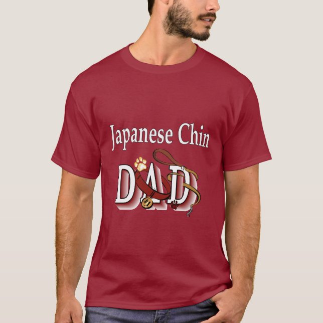 T-shirts Presentes de Pai de queixo japonês (Frente)