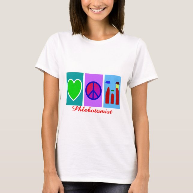 T-shirts Presentes de Phlebotomist (Frente)