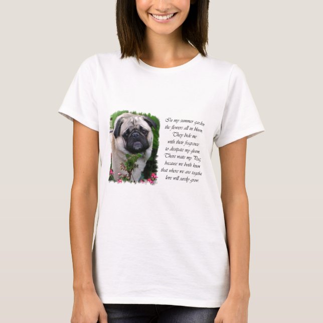 T-shirts Presentes de Pug Lovers (Frente)