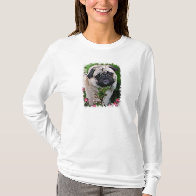 T-shirts Presentes de Pug Lovers (Frente)