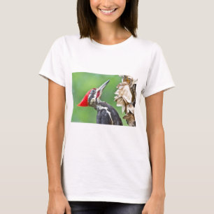 T-shirts Presentes de Roupas com Perfil de Pica-Pau-Grande 