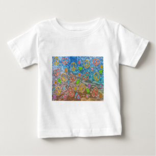 T-shirts Presentes de Roupas da Vida Oceânica Pacífica dos 