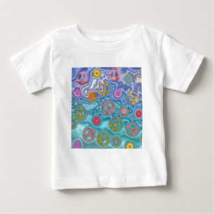 T-shirts Presentes de Roupas Ondas do Oceano Pacífico dos A