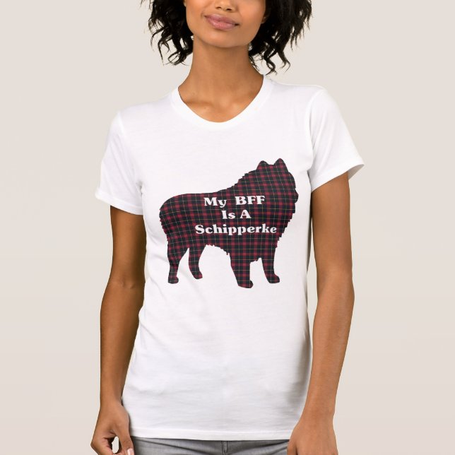 T-shirts Presentes de Schipperke BFF (Frente)