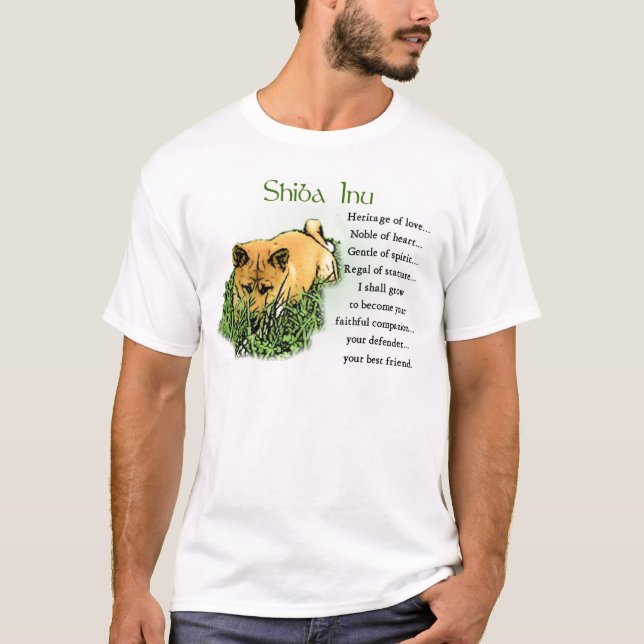 T-shirts Presentes de Shiba Inu (Frente)