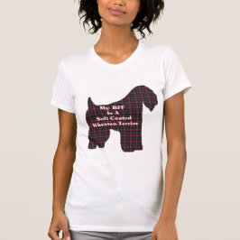 T-shirts Presentes de Terrier BFF de Rodas Revestidas Moles