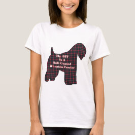 T-shirts Presentes de Terrier BFF de Rodas Revestidas Moles