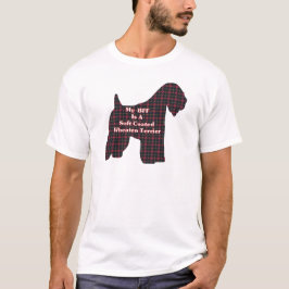 T-shirts Presentes de Terrier BFF de Rodas Revestidas Moles