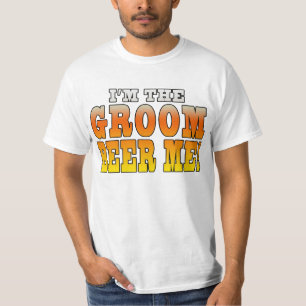 T-shirts Presentes divertidos para os grupos: Eu sou o noiv