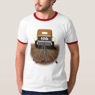 T-shirts Presentes do 60º aniversário de casamento