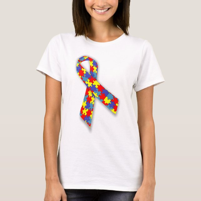 T-shirts presentes do autismo (Frente)