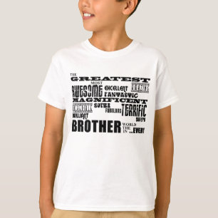 T-shirts Presentes do divertimento para irmãos: O grande