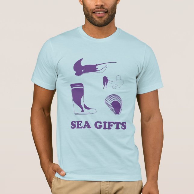 T-shirts Presentes do mar! (Frente)