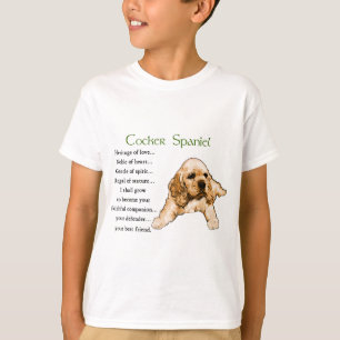 T-shirts Presentes dos amantes de cocker spaniel