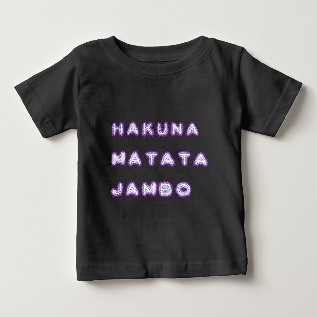 T-SHIRTS PRESENTES HAKUNA MATATA JAMBO (Frente)