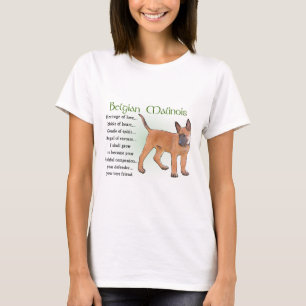 T-shirts Presentes Malinois belgas