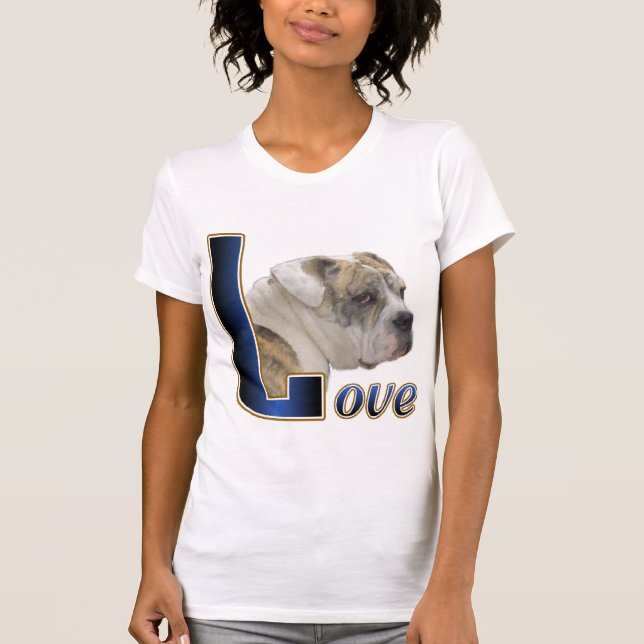 T-shirts Presentes para Bulldog Inglês (Frente)