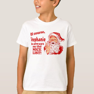 T-shirts Presentes personalizados do Natal