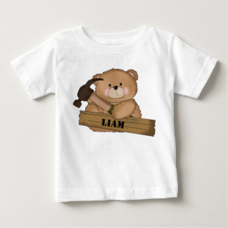 T-shirts Presentes personalizados do Urso do Construtor Lia