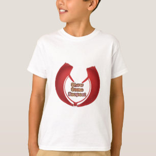 T-shirts Presentes Retro Red Hakuna Matata mostram algum re