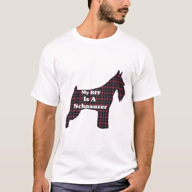 T-shirts Presentes Standard Schnauzer (Frente)