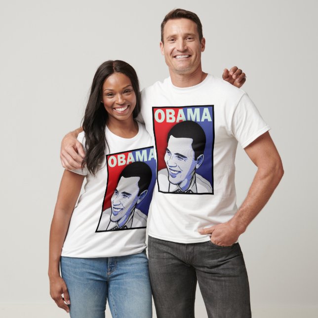 T-shirts Presidente Barack Obama (Unissex)
