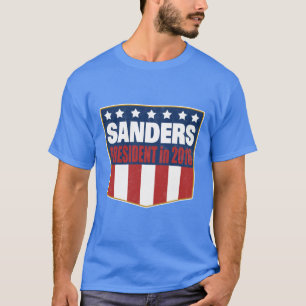 T-shirts Presidente das máquinas de lixar de Bernie em 2016