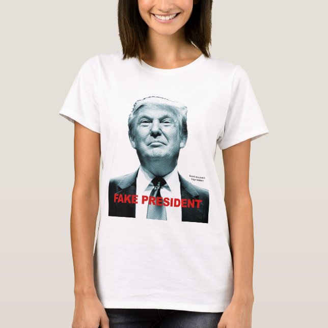 T-shirts Presidente Falso (Trump) (Frente)