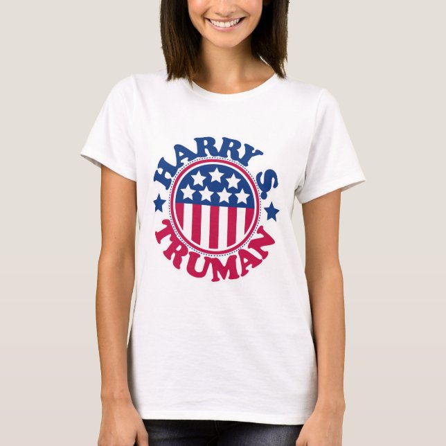 T-shirts Presidente Harry S Truman dos E.U. (Frente)