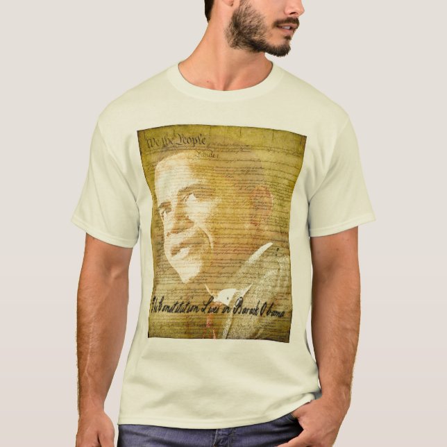 T-shirts Presidente Obama Nós Pessoas (Frente)