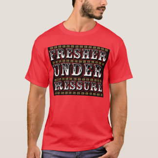 T-shirts Pressão inferior mais fresca (preto)