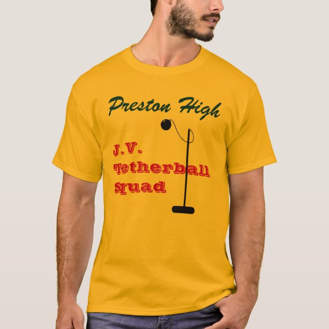 T-shirts Preston J.V. alto Tetherball Pelotão (Frente)