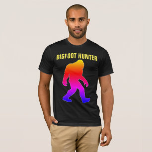 T-shirts pretas de caça grossa