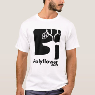 T-shirts Preto da cerveja dos cervos - Polyflower 2009