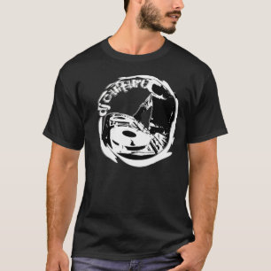 T-shirts Preto da cultura do DJ