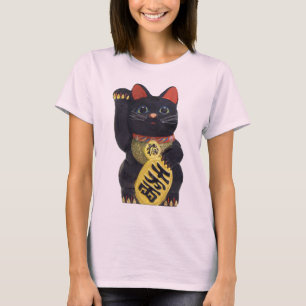 T-shirts Preto de Maneki